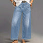 👖60% OFF NOW! ✨ Women's Casual High-Rise Wide-Leg Jeans – Tummy Control, Elongated Silhouette & All-Day Comfort 💙